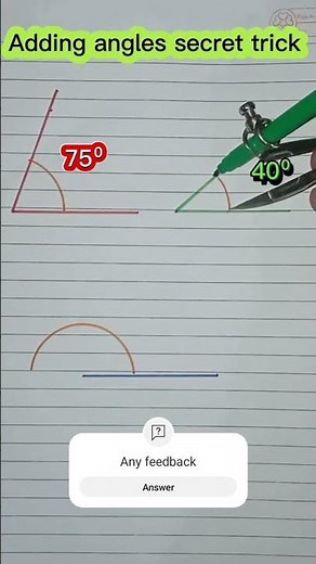 learn how to add angles using compass #construction