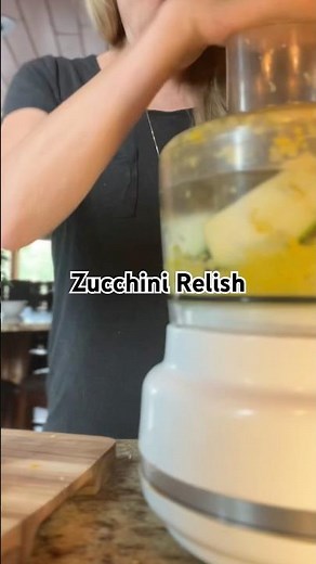 Zucchini Relish
