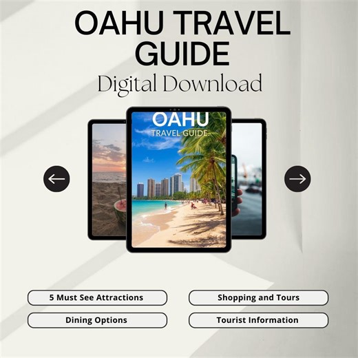 Oahu Travel Guide - Etsy