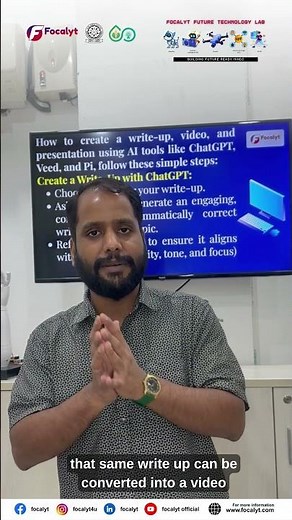 AI : How to Create a Write-Up