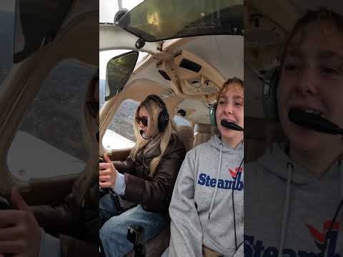 Adverse yaw and rudder demonstration!