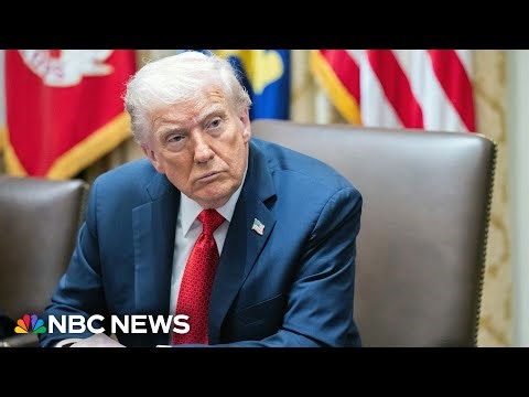 LIVE: Trump holds a Cabinet meeting | NBC News