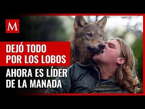 A man left his family to live with wolves; he became the leader of the pack