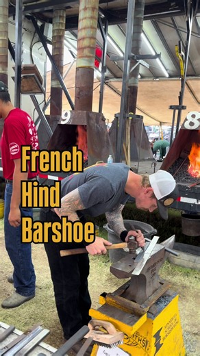 French Hind Barshoe: 1‑Hour Competition Build (State Fair VA)