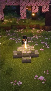 Epic Glowing Sword Shrine in Minecraft ⚔️✨ | Easy Build!