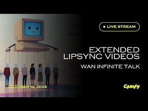 WAN InfiniteTalk in ComfyUI - Extended Lipsync Videos