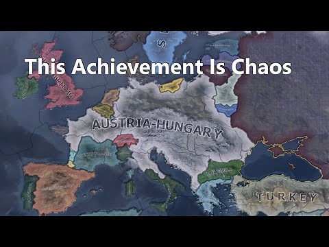 Restoring Austria-Hungary - Hoi4 Achievement Run