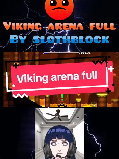 Viking arena - Geometry dash meltdown Geometry dash Viking arena full By slothblock #levels #ton618_es_un_bodrio #robtop #gd #geometrydash #geometrydashmeltdown