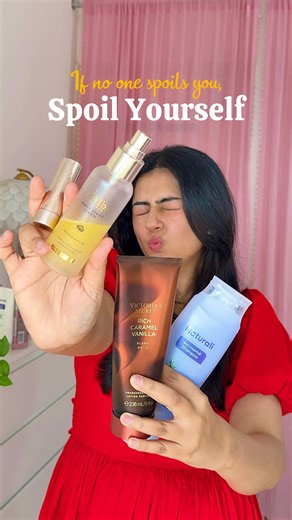 Renuka Tyagi on Instagram: "Self-pampering > Valentine plans 💋 Pamper yourself this valentines week in Nykaa Pink Love Sale @kaybykatrina hydra crème lipstick in the shade “VERVE” is the perfect soft pink if you love fresh, everyday lips. @blurindia bullete lipstick is a flattering brown that will go so well with your white or black outfit. @maccosmeticsindia matte lipstick in shade “Go Retro” is a bold red that’s a must if you love statement lips. @naturali.in anti-dandruff shampoo is a sulpha