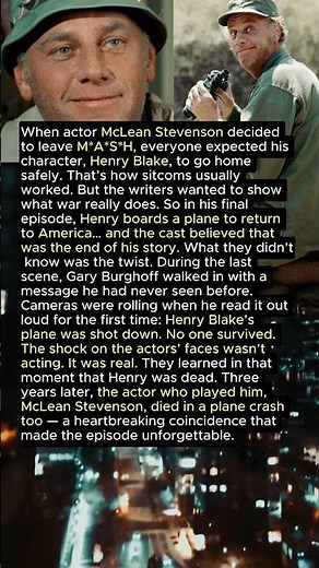 The Shocking Truth About MASH's Henry Blake's Death