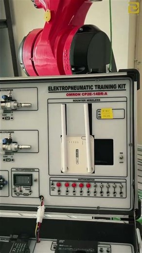 Training Kit Pneumatic PLC Omron CP2E-N14