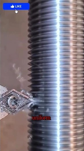 Precision Thread Turning on a Solid Steel Shaft