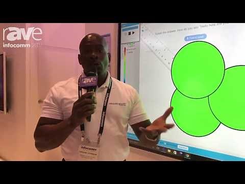 TRIUMPH BOARD demonstrates 86" Interactive Flat Panel at InfoComm 2017