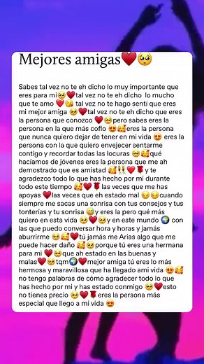Cartas para tu mejor amiga - Frases y dedicatorias sinceras