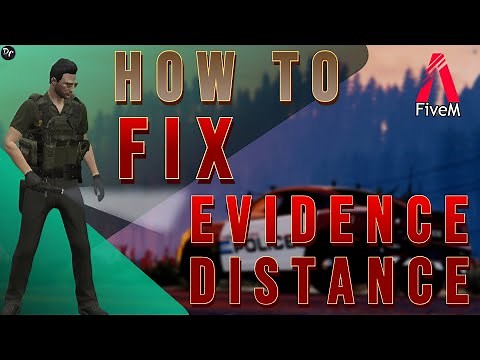 How To Fix QBCORE Police Evidence
