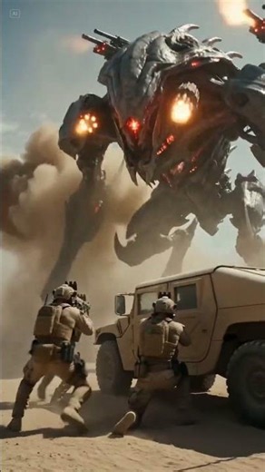 Special Forces vs a Giant Alien Walker... Only One Will Survive! 👽💥