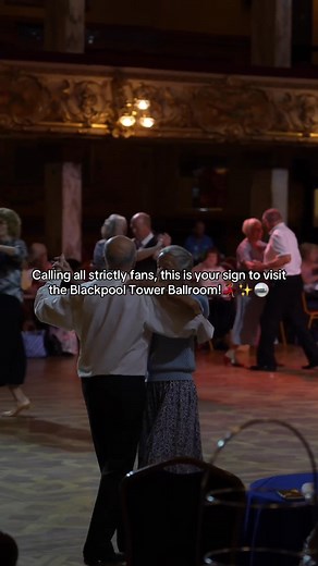 Calling all Strictly fans! ✨ Step inside the legendary Blackpool Tower Ballroom, where history, glitz, and dance come alive. Book here: https://www.theblackpooltower.com/our-attractions/explore/the-blackpool-tower-ballroom/ #blackpooltowerballroom | The Blackpool Tower