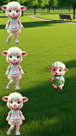 Wolves disguised as sheep's mother #funny #animation