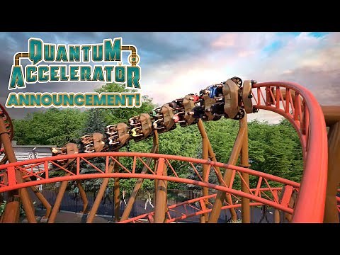 Quantum Accelerator Coming to Six Flags New England in 2025! Intamin Multi-Launch Coaster