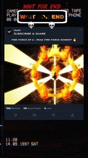 Fire Force Ep 2 – Peak Fire Force Moment 🔥 #anime #animeedit #shorts