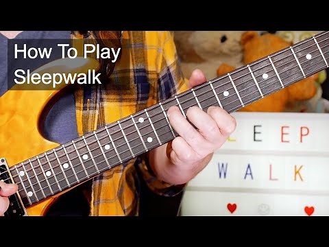 'Sleepwalk' Santo & Johnny Guitar Lesson