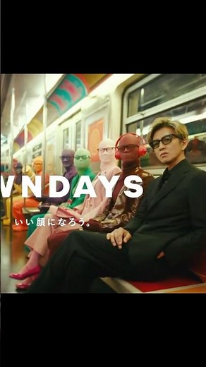 木村拓哉｜OWNDAYS 「色の地下鉄」篇