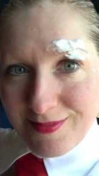 Shaving off my eyebrows with a straight-edge razor