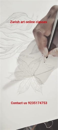 #leaf sketching#short video #