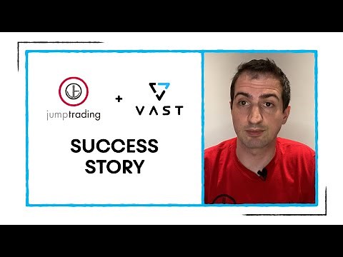 Jump Trading + VAST Data — Enabling Cutting Edge Machine-Learning Models for Algorithmic Trading