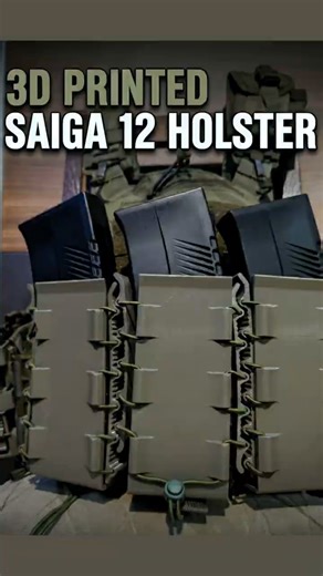 3D printed but far better than original! #3D printed #tokyomarui #airsoft #airsoftplayer #saiga12K