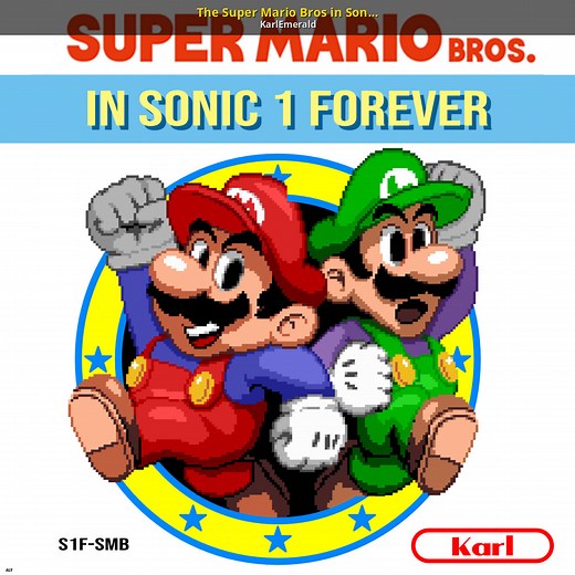 The Super Mario Bros in Sonic Forever Mod for Sonic the Hedgehog Forever | S1F Mods