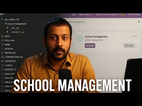 Odoo 19 School Management | Create Your First Custom Module (Step-by-Step for Beginners) Tutorial #1