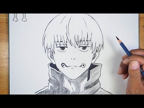 Anime Drawing | How to Draw Toge Inumaki - Jujutsu Kaisen Drawing Step by Step