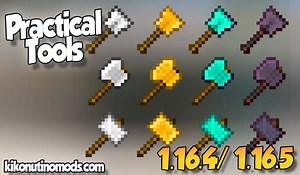【Practical Tools MOD】 para Minecraft 1.16.5 y 1.16.4