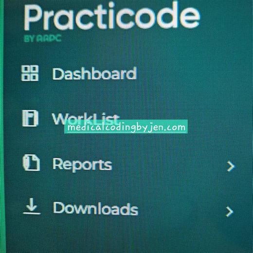 Practicode Help: First Medical Coding Lesson