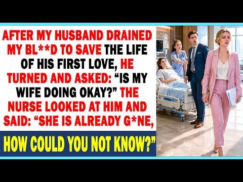 My Husband Drew My Bl*od For His First Love: "Is My Wife Ok?" Nurse: "She's G*ne, Didn't You Know?"