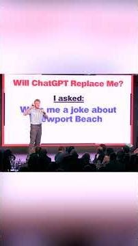 ChatGPT jokes suck. | Don McMillan Comedy