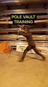 Pole vault training #fyp #fails #constructionfails #builders #construction #foryou | On The Tools