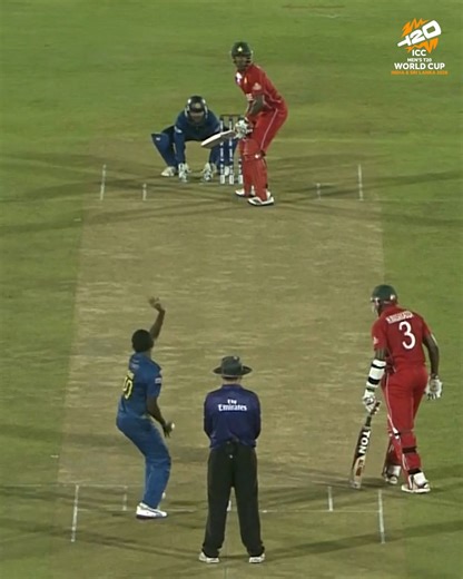 𝘚𝘪𝘹 𝘸𝘪𝘤𝘬𝘦𝘵𝘴 𝘧𝘰𝘳 𝘦𝘪𝘨𝘩𝘵 𝘳𝘶𝘯𝘴 🫨 Ajantha Mendis was unplayable as he created Men’s #T20WorldCup history in 2012 Grab your tickets for the upcoming tournament 🎟️ https://tickets.cricketworldcup.com/ | ICC - International Cricket Council