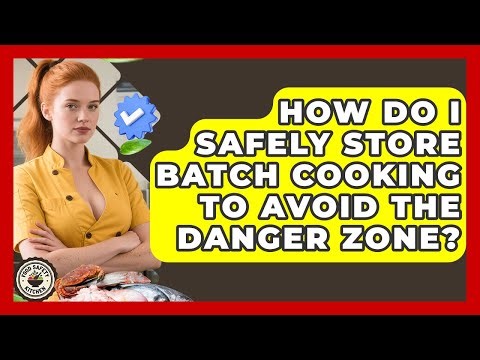 How Do I Safely Store Batch Cooking To Avoid The Danger Zone? - Food Safety Kitchen