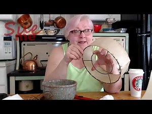 Repairing a Mid-Century Modern Lamp Shade, Part 1 - Disassembly and Cleaning