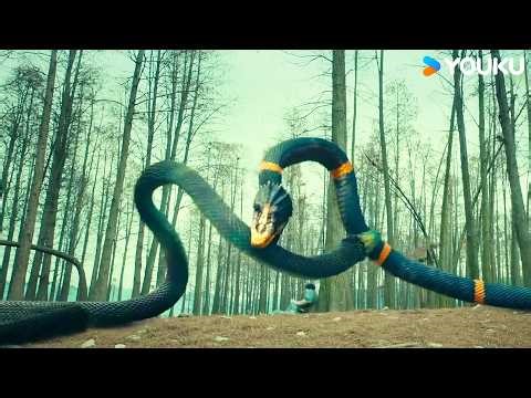 🐍😱Giant snake turns hero! Saves the man! | Metamorphosis | YOUKU MONSTER MOVIE