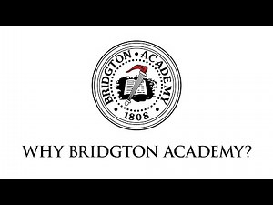Why Bridgton Academy?