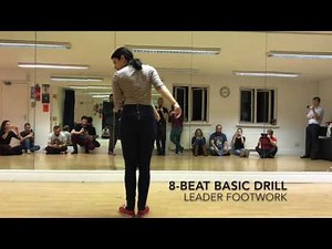Footwork Practice Exercise for 8-Beat Lindy Hop