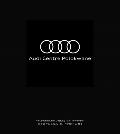 Keep it Audi and drive original. Get the performance and quality you deserve with Audi Genuine Parts. Enjoy up to 35% off when you spend R2 000 and more, when you service or purchase parts. 📞 087 074 3339 📍48 Langenhoven St, Ivypark, Polokwane. #AudiCentrePolokwane #KeepitAudi #AudiLimpopo Terms and conditions apply. | Audi Centre Polokwane