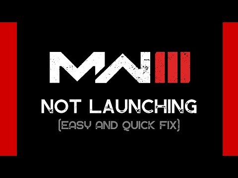 How To Fix MW3 Not Launching (PC)