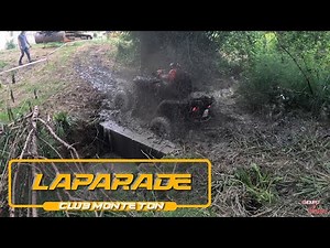 RANDO LAPARADE (47) - 2025 - Moto et Quad - Tonneau dans un petit ravin