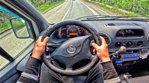 【4K纯享】2015 梅赛德斯奔驰 Mercedes-Benz Sprinter Classic 2.1 POV 手动挡第一视角驾驶
