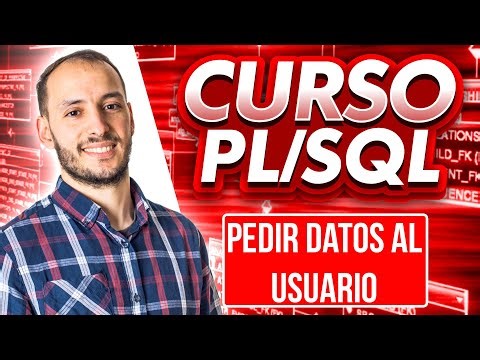 Pedir datos al usuario | Curso PL/SQL #3