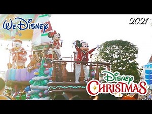WeDisney | Tokyo Disneyland Parade "Mickey & Friends Greeting Parade: Disney Christmas" | 2021.11...